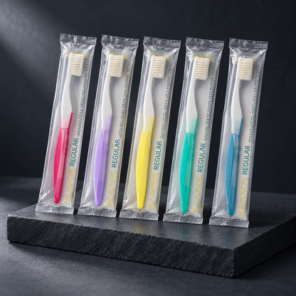 Nevellora Extra Soft Toothbrushes With Color Handles
