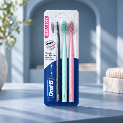Nevellora Ultra Soft Textured Handle Toothbrushes