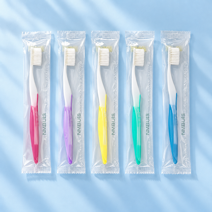 Nevellora Extra Soft Toothbrushes With Color Handles
