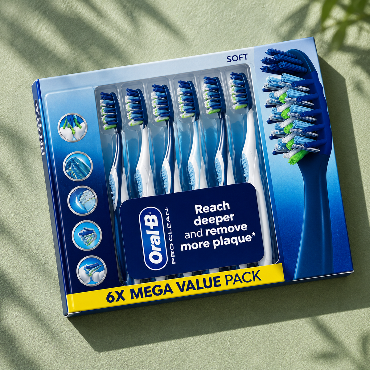 Nevellora Angled Bristle Manual Toothbrushes