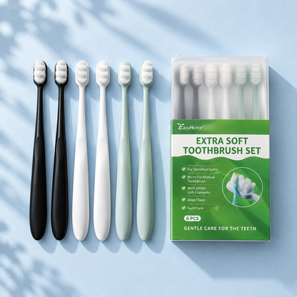 Nevellora Extra Soft Minimalist Toothbrushes