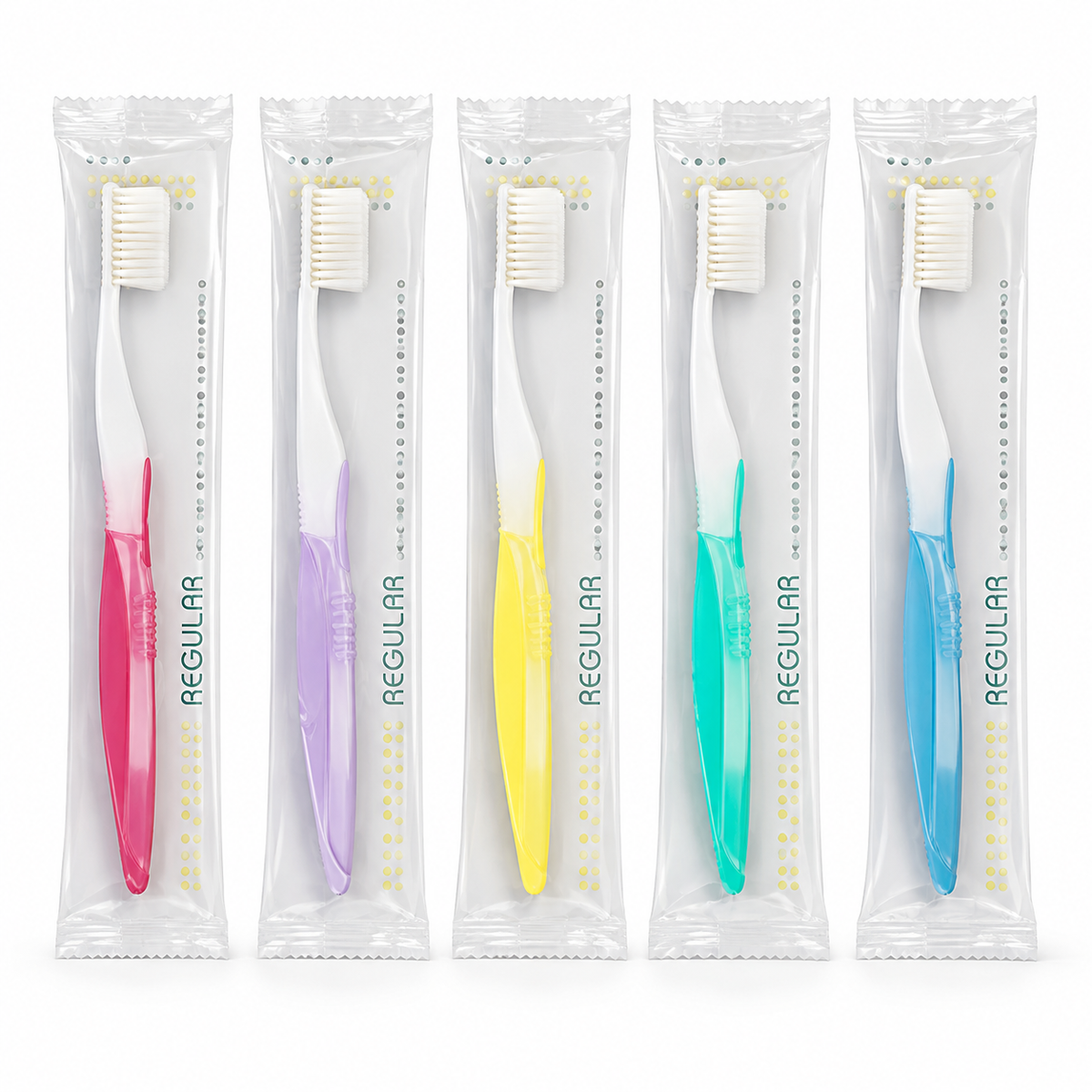 Nevellora Extra Soft Toothbrushes With Color Handles